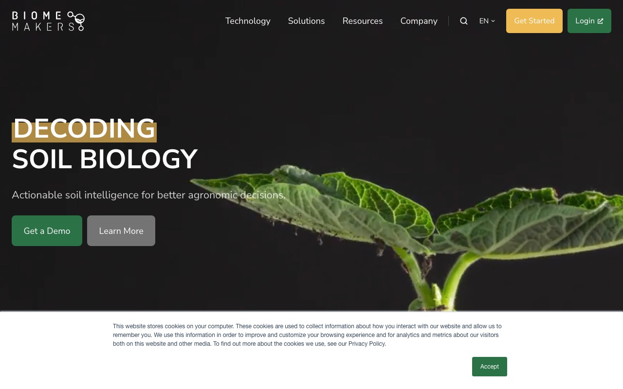 Biome Makers 土壌マイクロバイオーム分析