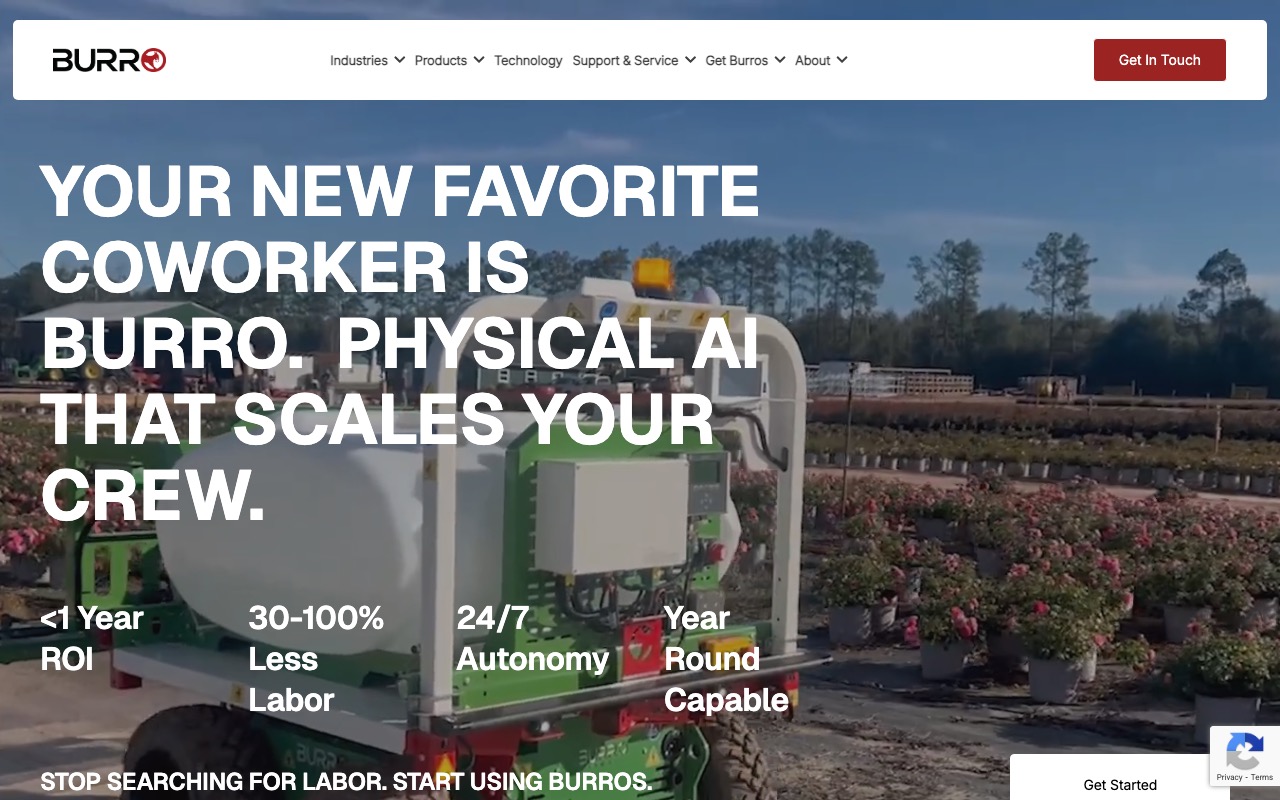 Burro 農業用自律走行ロボット