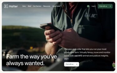 Halter（ホルター）：GPS搭載スマートカラーで牛のバーチャルフェンシングを実現するNZ発アグリテック