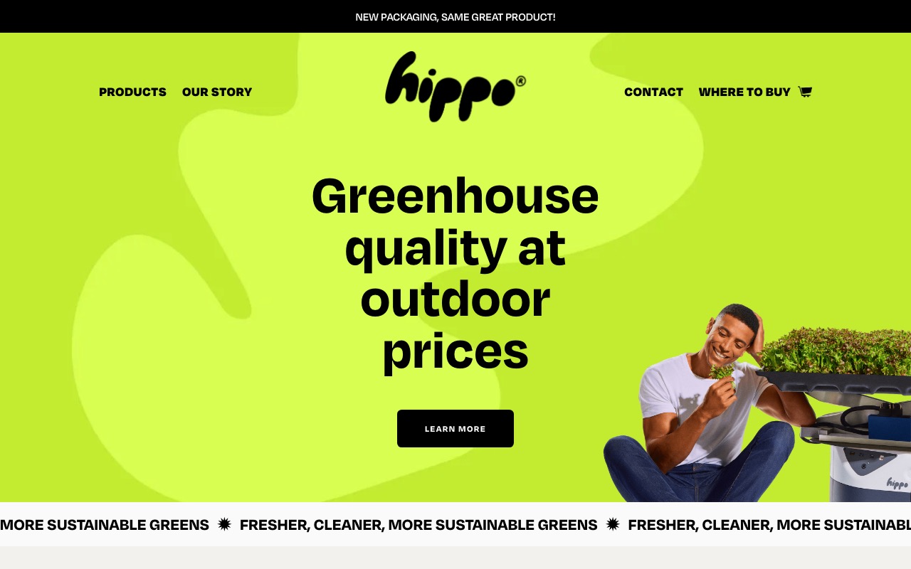 Hippo Harvest 温室ロボティクス