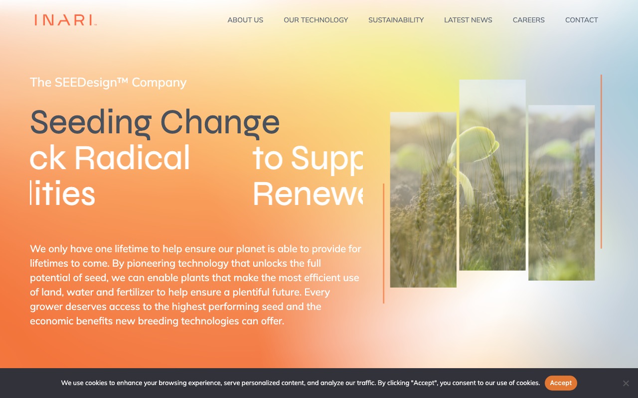 Inari 遺伝子編集種子プラットフォーム