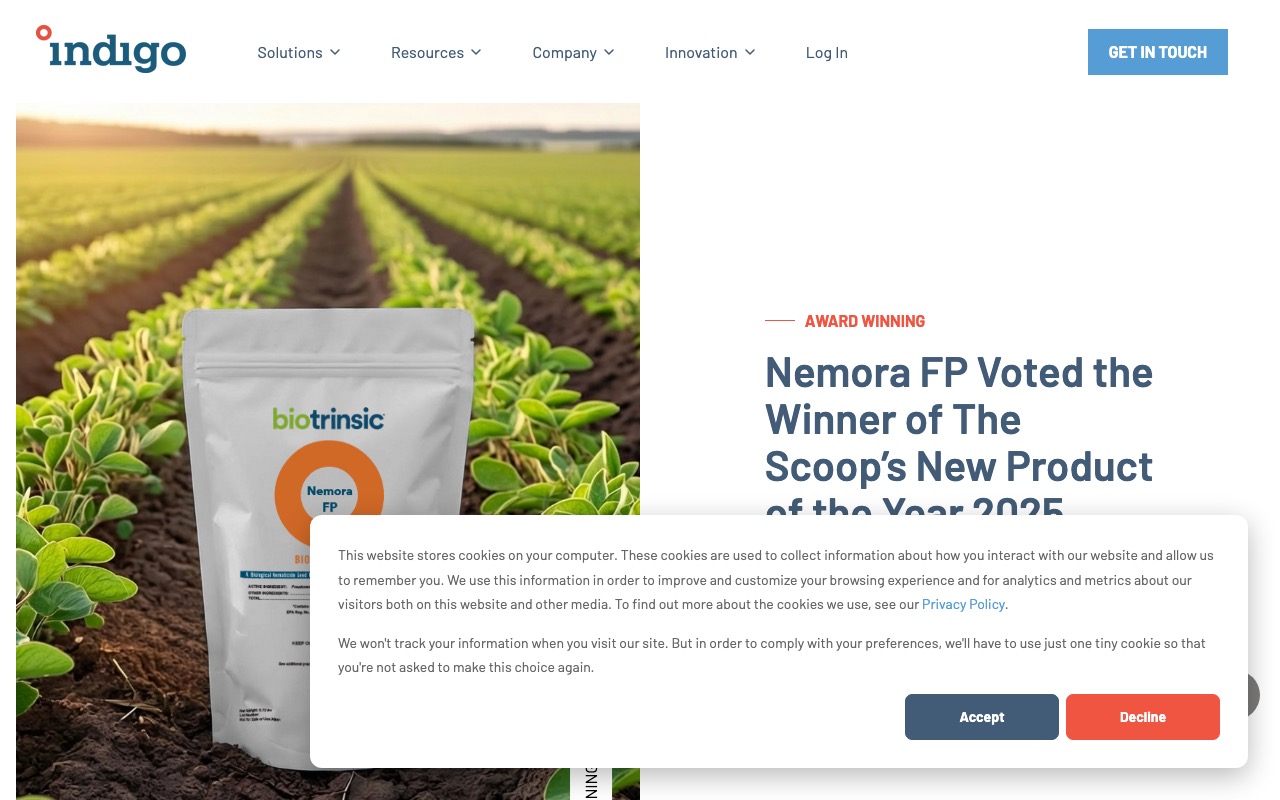 Indigo Ag 農業カーボンクレジット