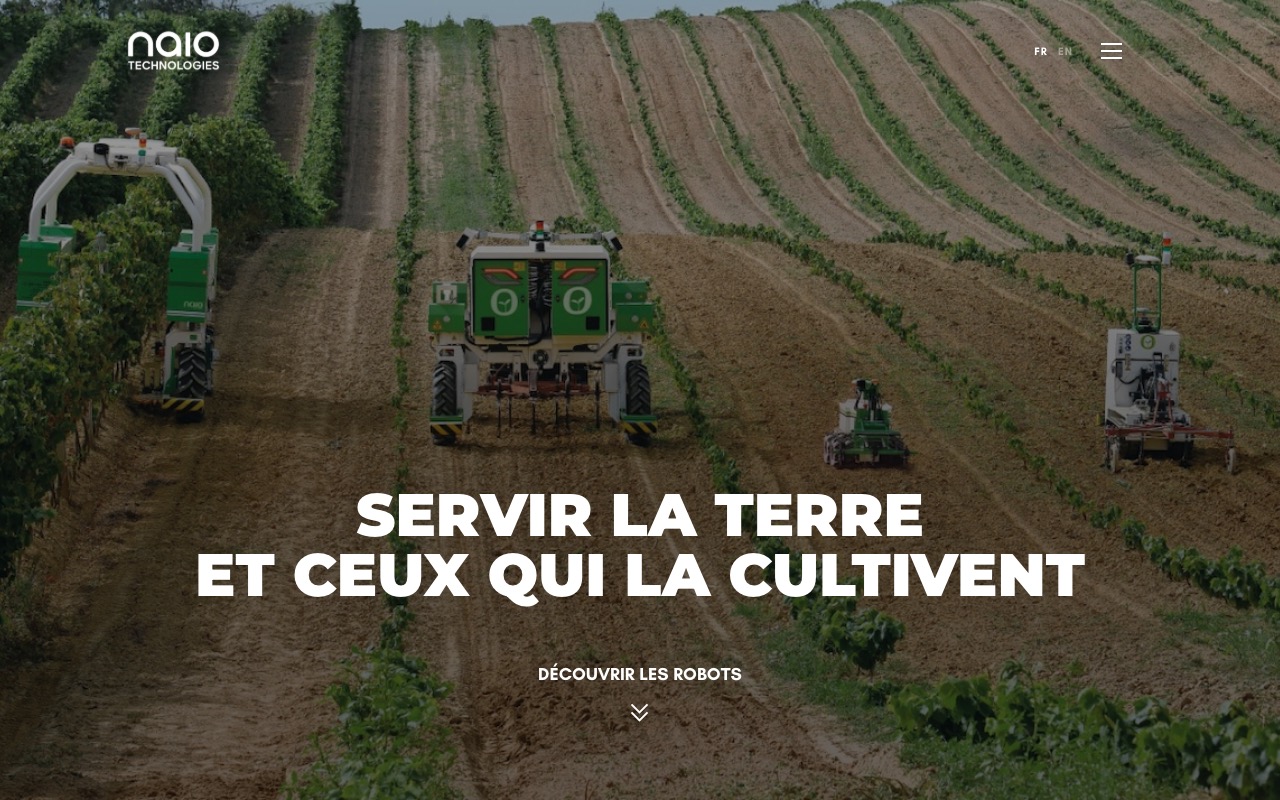 Naio Technologies 自律型除草ロボット