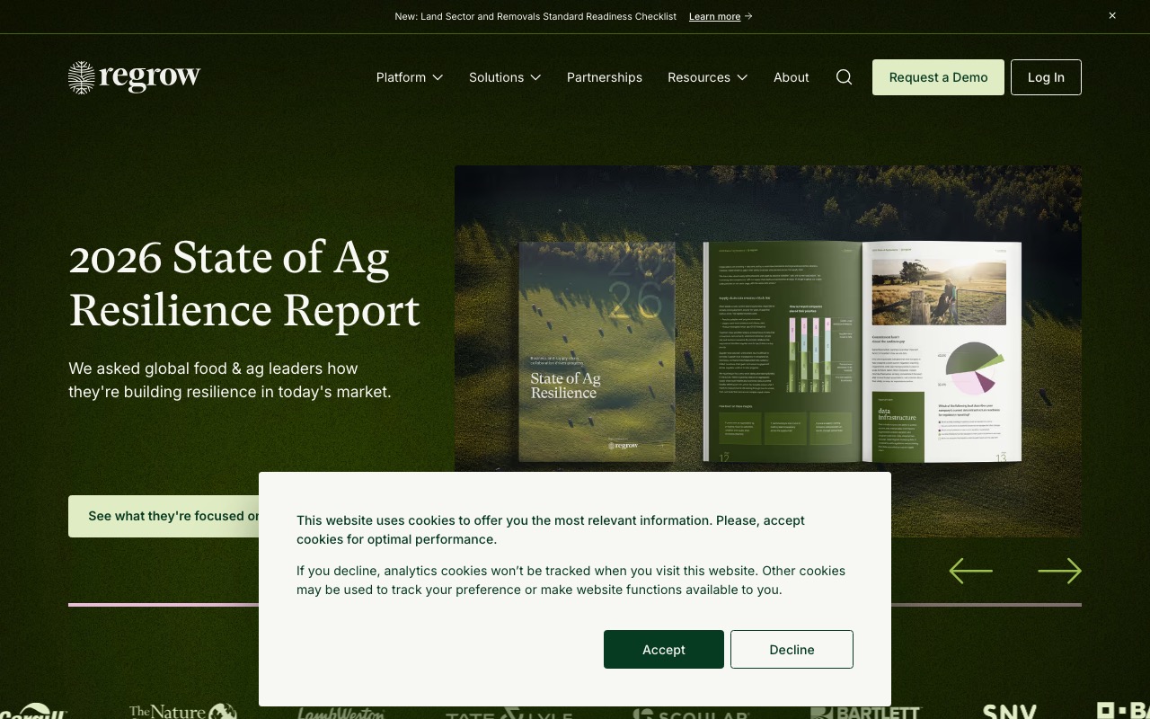 Regrow Ag 再生農業MRVプラットフォーム