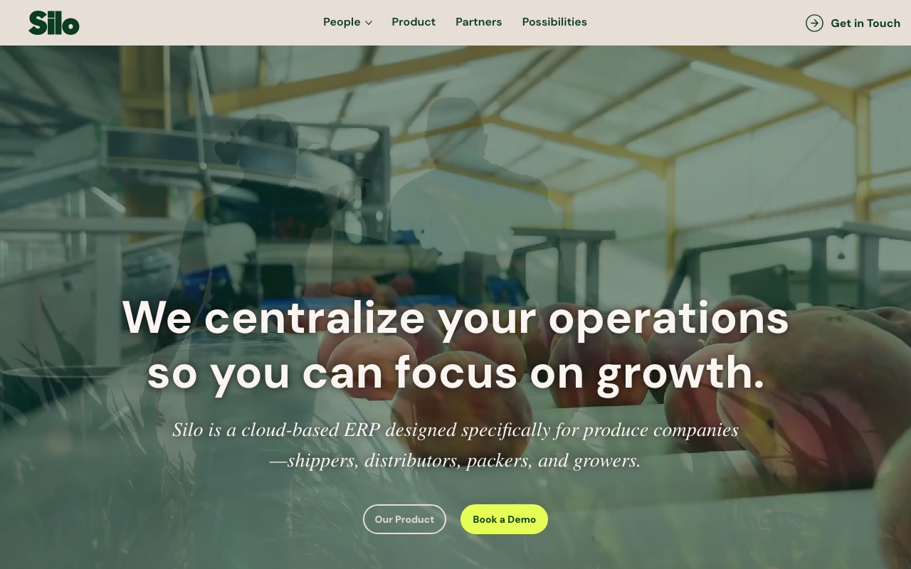 Silo 生鮮食品ERP