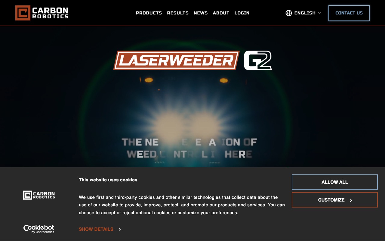 Carbon Robotics LaserWeeder G2