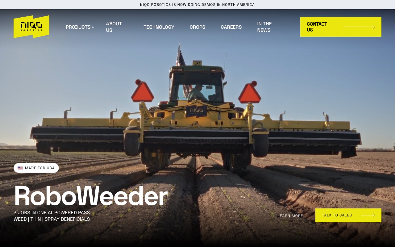 Niqo Robotics RoboWeeder