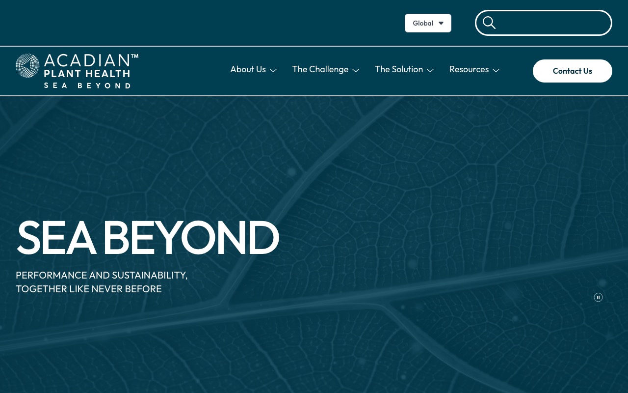 Acadian Plant Health公式サイト