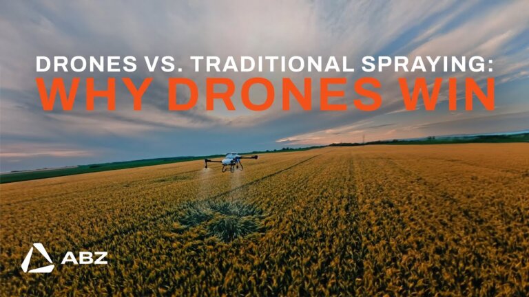 Drones vs. Traditional Spraying: Why Drones Win?