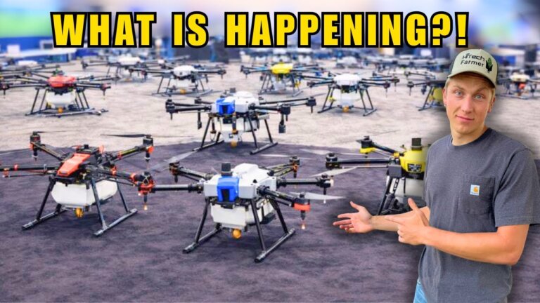 I Wasn’t Expecting This at the Spray Drone Conference…