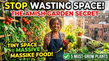 家庭菜園の生産性を劇的に上げる5つの作物選び！Amishの秘密を解き明かす