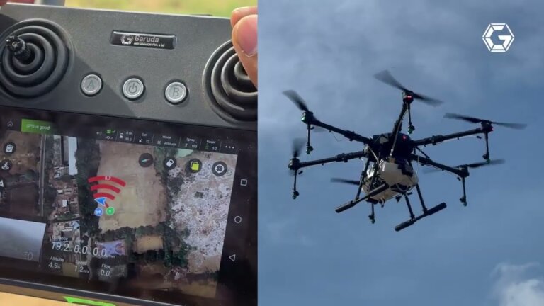 Garuda Kisan Drone Explained | Smart Farming, Drone Spraying & Agri Tech Benefits for Indian Farmers