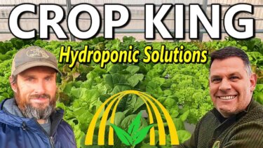 水耕栽培の最新技術がここに！Crop Kingの実際の研究温室を見学