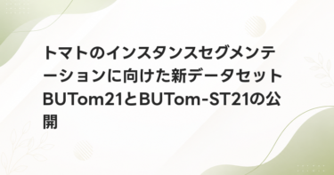 トマトのインスタンスセグメンテーションに向けた新データセットBUTom21とBUTom-ST21の公開