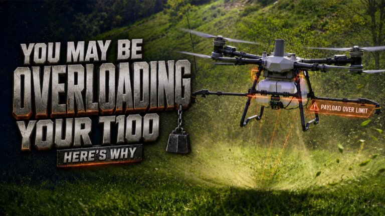 The DJI T100 has an Issue