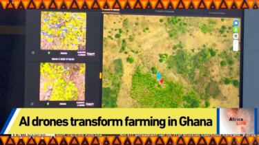AIドローンで農業を変える Ghanaの実験が示す未来