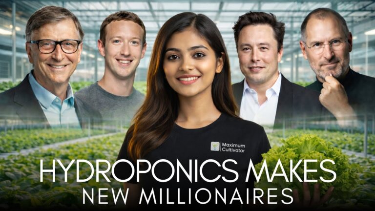 Hydroponics Makes New Millionaires | The Next Billion-Dollar Farming Business After AI