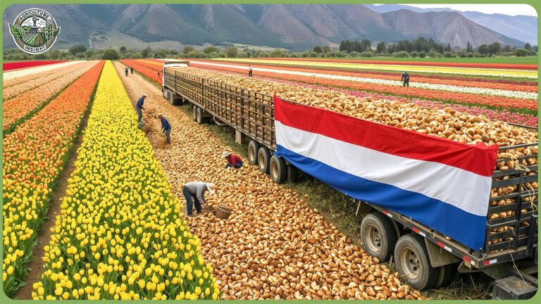 How Netherlands Makes Billions from High Tech Agriculture – Modern Large-Scale Farming