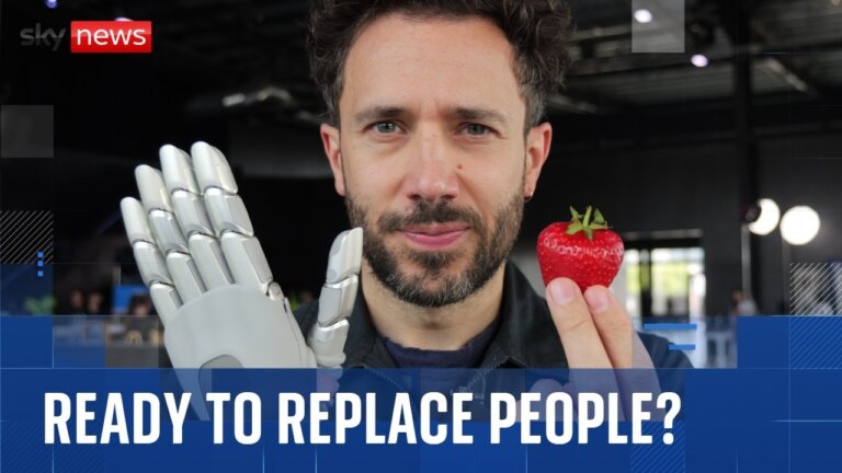 The robots picking Britain's strawberries