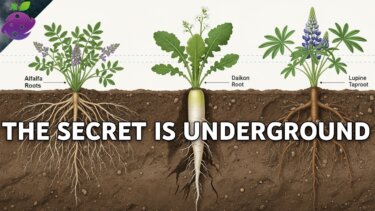 【注目】46万再生の動画が教える！化学肥料を使わずに土を回復する10の植物