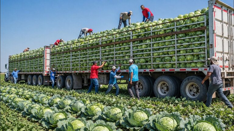 How California Farmers Harvest 29.5 MILLION Tons Of Fruits And Vegetables per Day - 2026