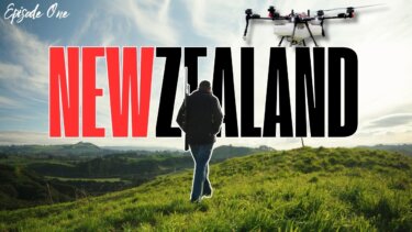 DJI XAG P150 Proによる新Zealandの急斜面農業ドローン事例