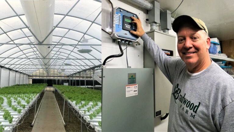 Heating and Cooling the Greenhouse | Our Fully Automated Environmental Control System
