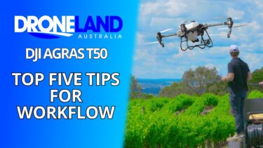 DJI Agras T50の作業効率を上げる5つのポイント｜農業ドローンの使い方
