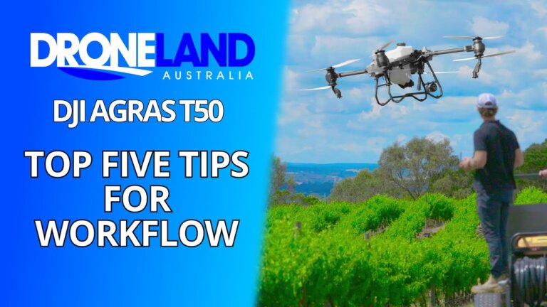 DJI Agras T50 - Top 5 Tips For Optimized Workflow