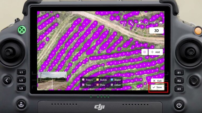 DJI Agras T100 Fruit Tree Mapping | Landrone Dealer Okanagan, Interior & BC