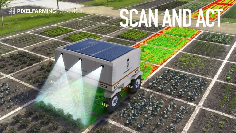 Meet Robot One - Chemical Free weeding with a Smart Agricultural Robot from Pixelfarming Robotics