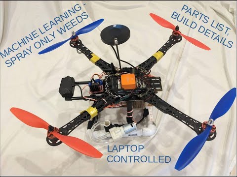 DIY Autonomous Intelligent drone sprayer - Parts List, Schematics, Build Details