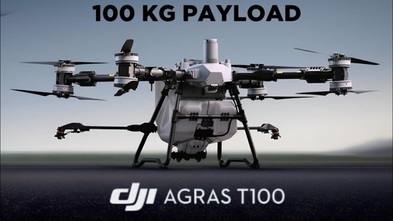 New DJI Agras T100 – 100KG Payload is CRAZY! What would you carry?