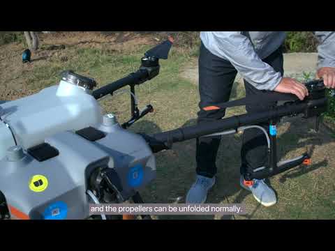 Tutorial - Agras Drone T30&T10 Setup and Takeoff