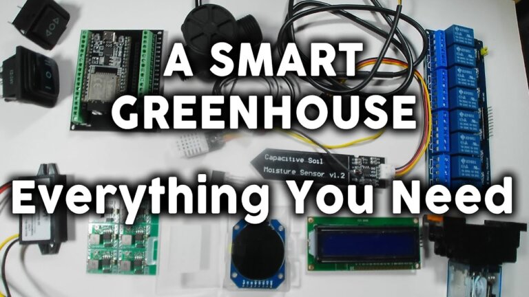 DIY Smart Greenhouse Control Unit – Essential Components Explained!