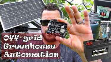 【注目】太陽光発電で温室を完全自動化｜ESP8266と100Wパネルの構成