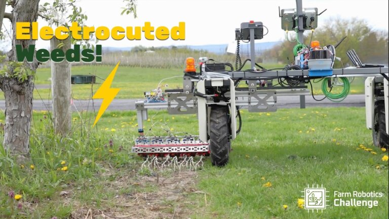 Zapping Weeds: The Low-Cost Robot Replacing Farm Chemicals | Farm Robotics Challenge