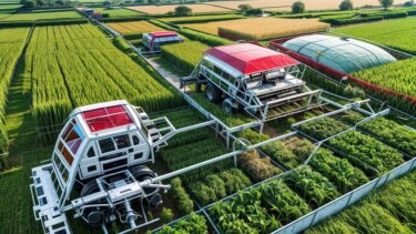 中国の自動化米農業｜AI・ドローン・衛星技術が生産性を飛躍的に向上