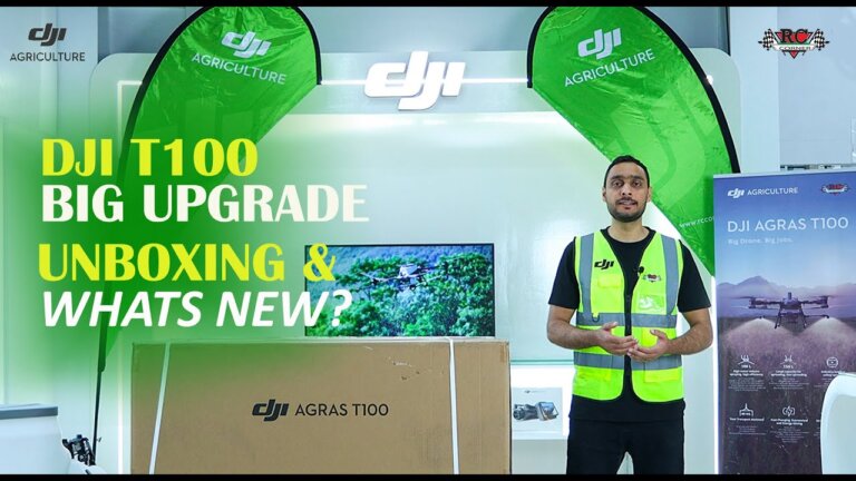 NEW DJI AGRAS T100 is HERE! | Agriculture Drone Unboxing + Key Improvements 🔥