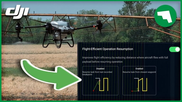 Flight Efficient Operation Feature | DJI Agras T40 | Maverick Agriculture