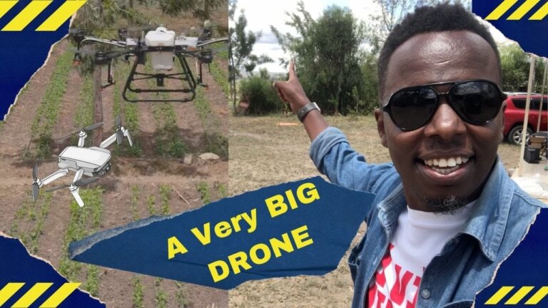 Revolutionizing Farming in Kenya 🇰🇪 | DJI AGRAS T30 in Action! 🚁🌾 #AviationMeetsAgriculture