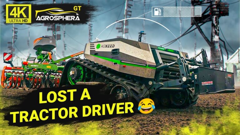 AgXeed robot tractor – every farmer's dream. Test drive