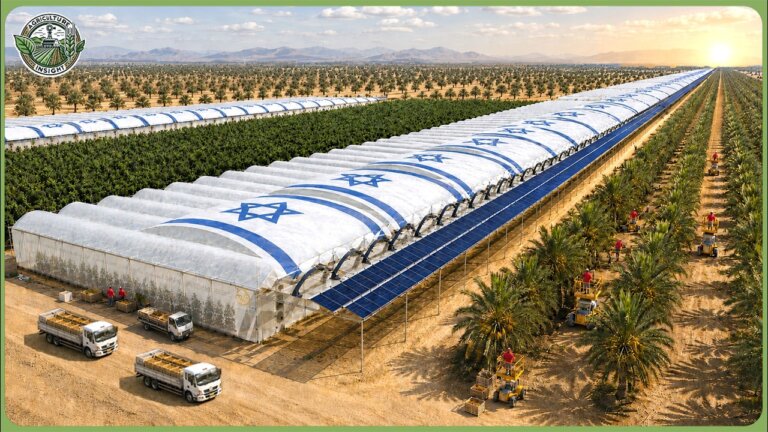 How Israel Turned Negev Desert Into Massive High Tech Farms Feeding Millions