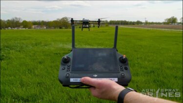 アグリスプレードローン「アグリスT40」の初飛行と操作練習の手順