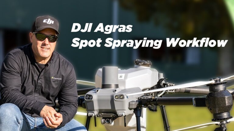 DJI Agras Spot Spraying Workflow | Ferntech New Zealand