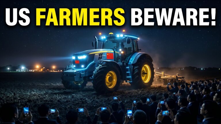 The Autonomous Tractor China Just Deployed Works 24/7—American Farmers Can't Ignore It