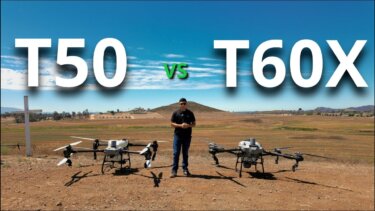 DJI Agras T50とTalos T60Xの比較：農業ドローンの性能と用途