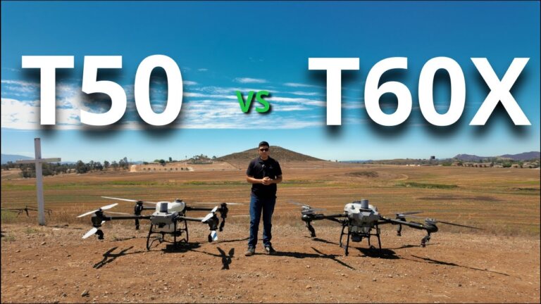 DJI Agras T50 vs Talos T60X: Which Sprayer Drone Is For You?