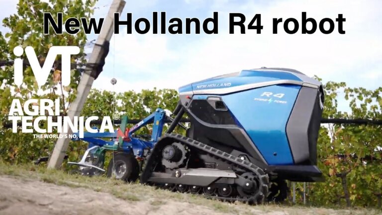 AGRITECHNICA 2025: New Holland launches R4 cabless autonomous robot