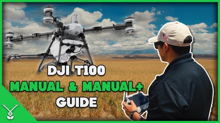 DJI Agras T100 | Manual vs Manual+ Mode Explained